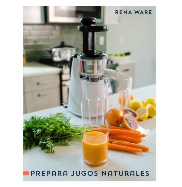 Más cantidad de jugo, más fibra y más nutrientes con el Extractor de jugos  Rena Ware Nutrex Press 